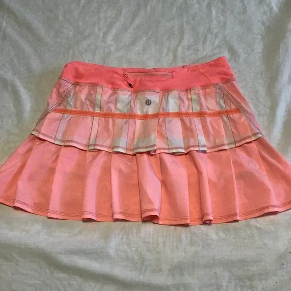 LULULEMON Pace Setter Running Skirt Size 6 Tall - Picture 4 of 12